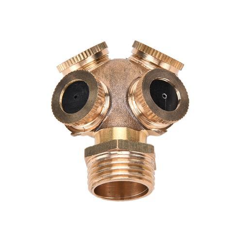 Adjustable Brass Misting Nozzle for Garden Irrigation Systems