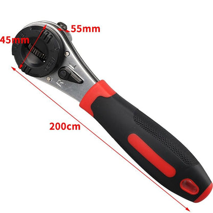 Double-Ended Adjustable Ratchet Wrench 6-22mm Metric