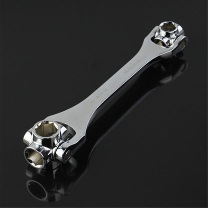 8-in-1 Universal Multi-Function Socket Wrench with 360° Rotating Heads