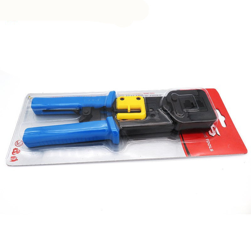 All-in-One Network Crimping Tool for Pass-Through RJ45 Connectors