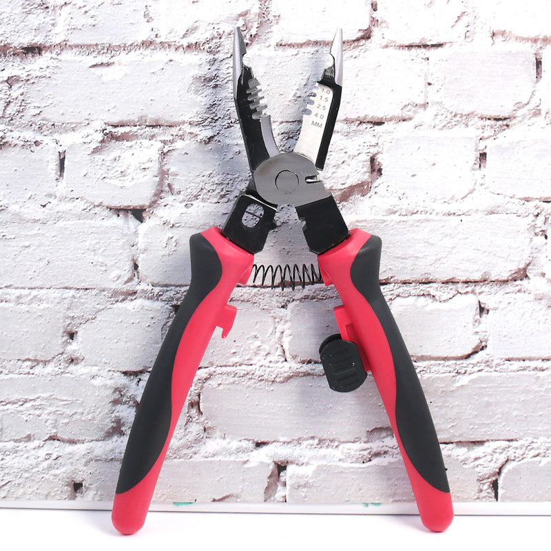 9-Inch Multi-Function Electrician's Pliers with Wire Stripper and Cutter