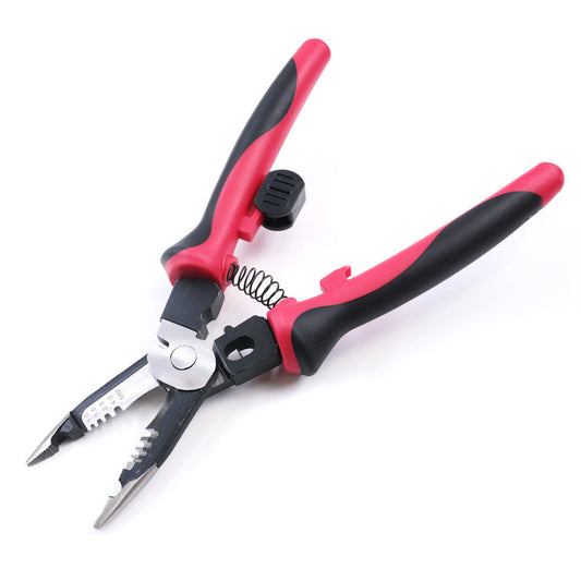 9-Inch Multi-Function Electrician's Pliers with Wire Stripper and Cutter