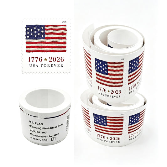 2026 USA Flag Forever Postage Stamps