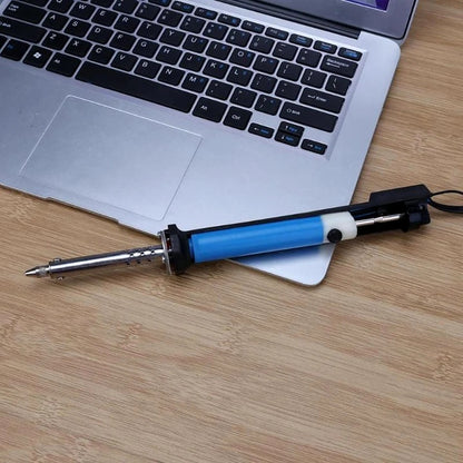 30W 110V Soldering Iron with Solder Sucker Pump – 2-in-1 Desoldering Tool for Electronics Repair
