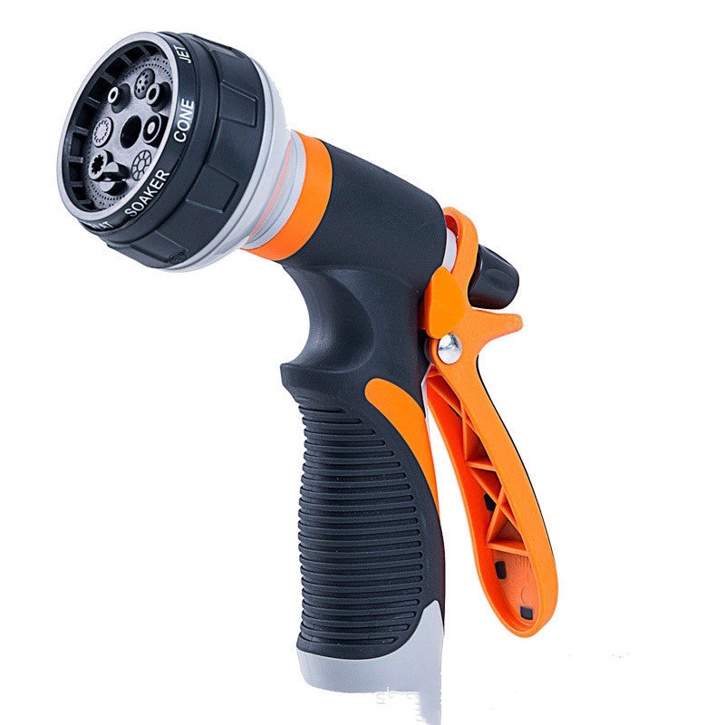 Multi-Function Garden Hose Nozzle with 8 Spray Patterns