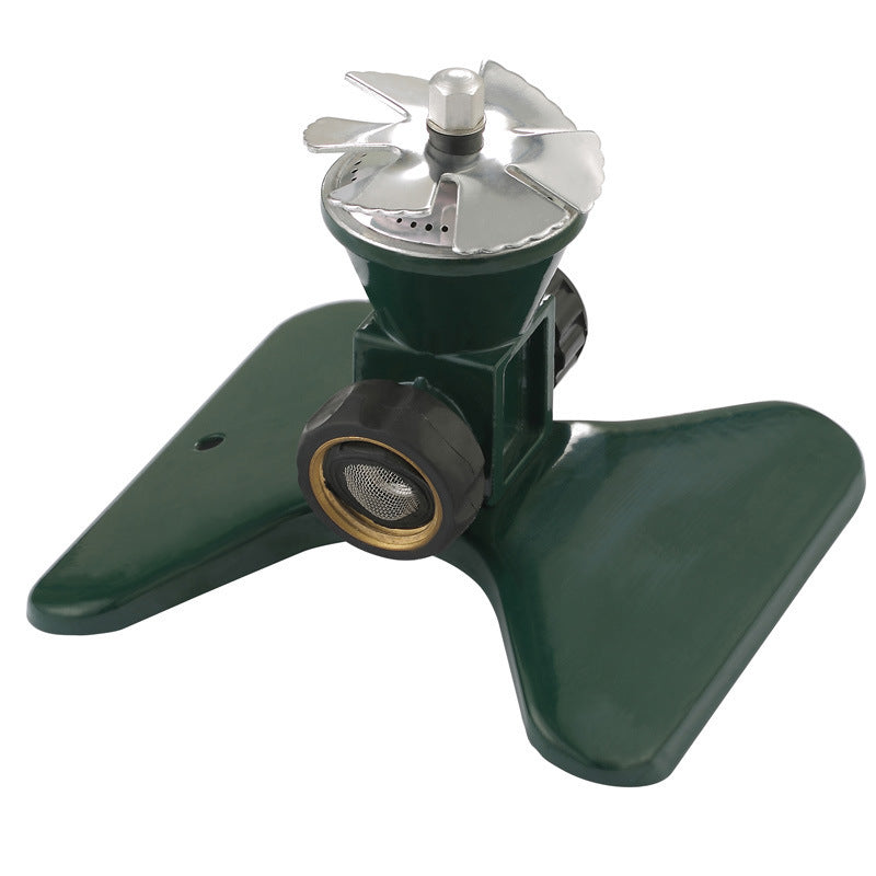 360-Degree Rotating Metal Lawn Sprinkler