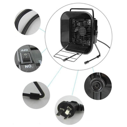 Electric Soldering Iron Smoke Absorber Fan with Filter