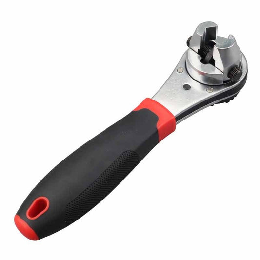 Double-Ended Adjustable Ratchet Wrench 6-22mm Metric