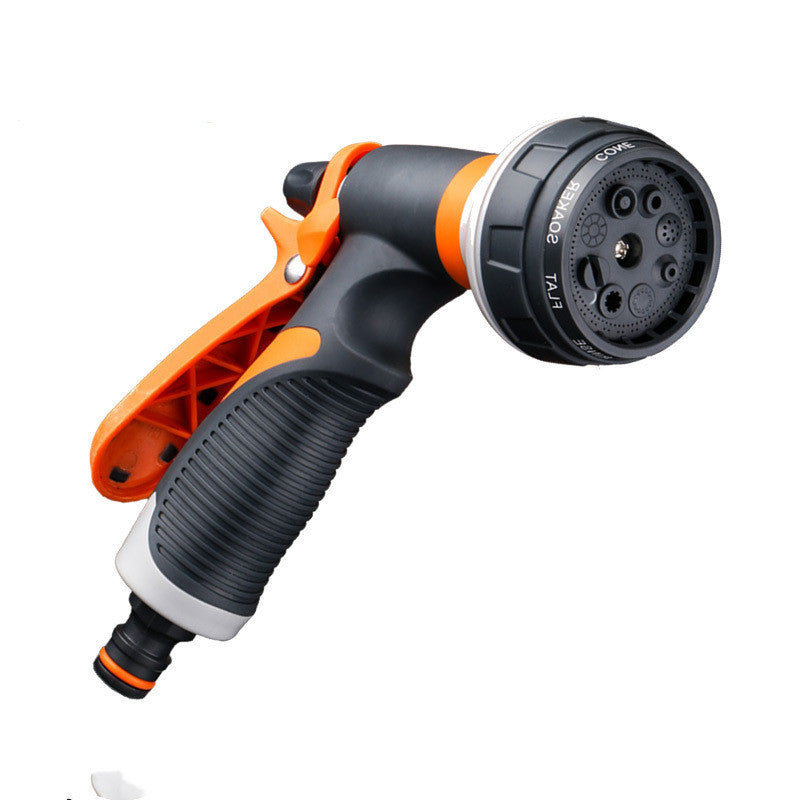 Multi-Function Garden Hose Nozzle with 8 Spray Patterns