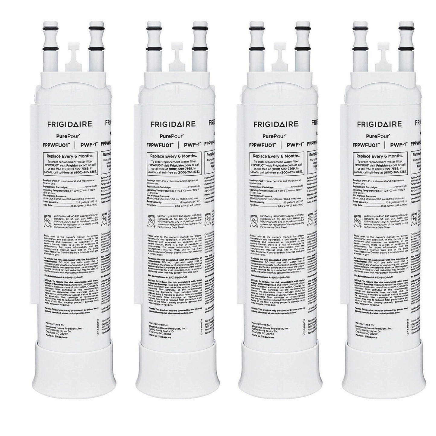 Frigidaire FPPWFU01 PurePour PWF-1 Refrigerator Water Filter