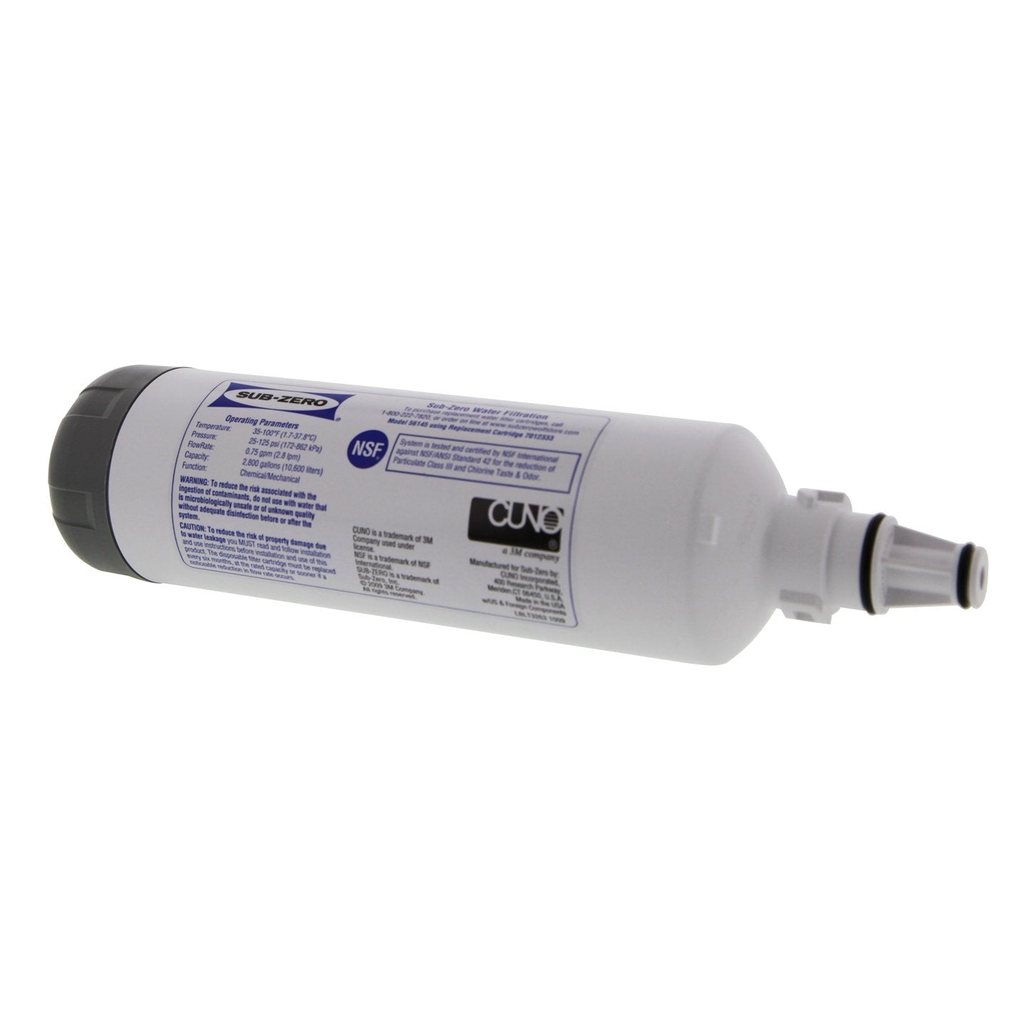 SUB-ZERO 7042803 Ice Maker Water Filter